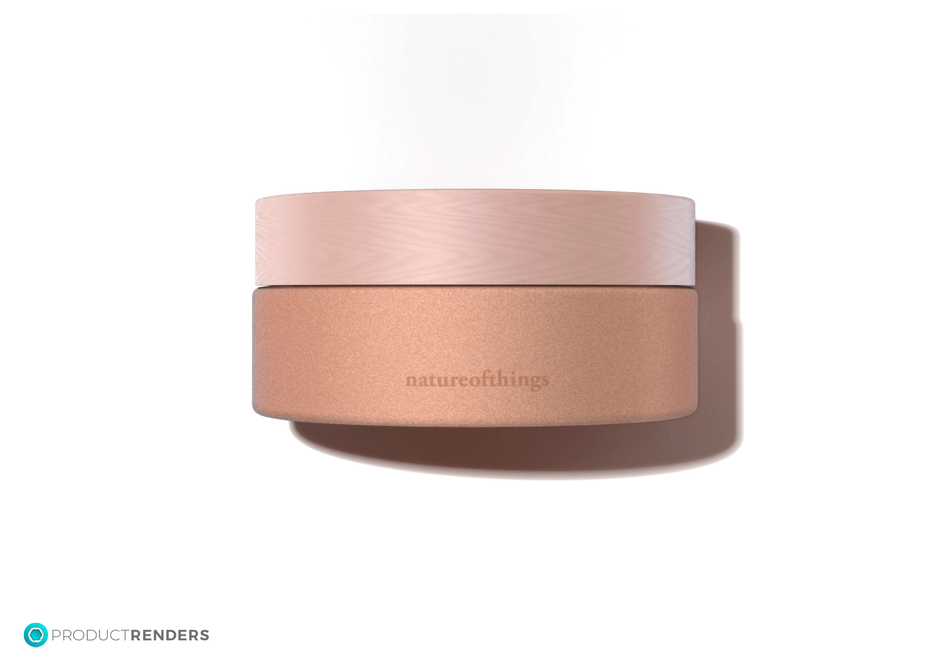 A pink jar of Nature of Things facial moisturizer.