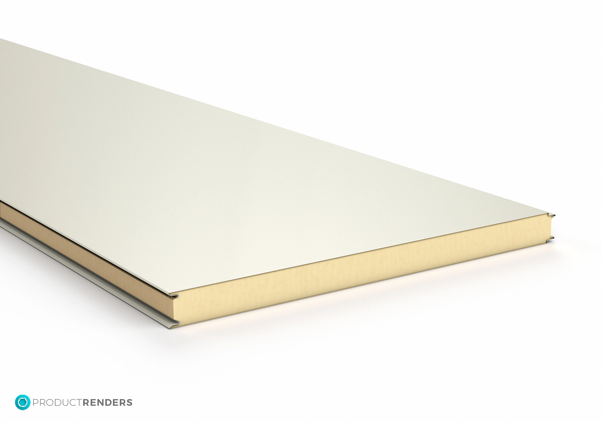 A render of a flat panel.